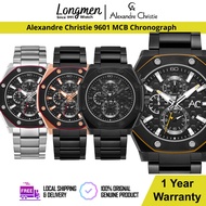 [Klang Longmen] Alexandre Christie AC9601MCB AC9601Stainless Steel Men's Watch