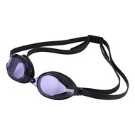 FINA Approval] arena (Arena) Swimming goggles for racing adults [Q-CHAKU2] Racing goggles (Linon anti-glare) Purple × Black × Black (PPL) Free Size AGL-360