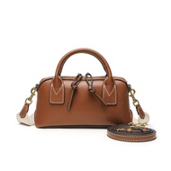 Female Bag 2025 All-Match Niche Bowling Bag Simple All-Match Fashion High-End Cross-Body Bag 10.2 B