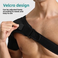 Pendakap Bahu Sukan Gimnasium Tali Boleh Laras Bahan SBR Kelabu Hitam untuk Mencegah Kecederaan Suka