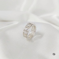 SILVER STERLING 925 RING FULL ABACUS