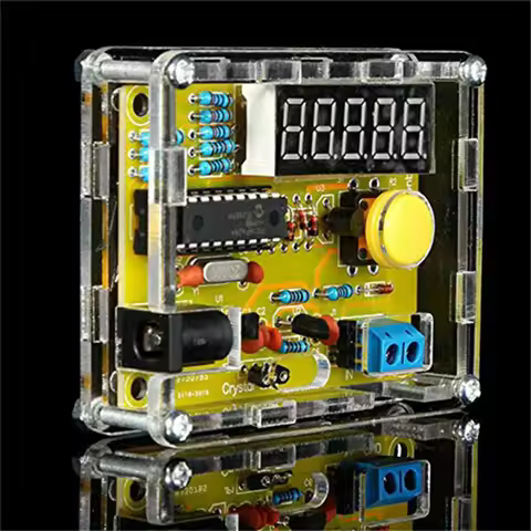 1Hz-50MHz Crystal Oscillator Frequency Counter Tester 5 Digits Display Digital Frequency Counter Mod