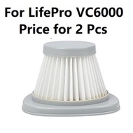 【2 pcs】Lifepro Portable Vacuum  Cleaner VC6000/ VC8000/ VC9000 Accessory Filter HEPA