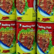 Smiling Fish Fried Sardines in Chili Sauce / Sardin Pedas - Sadin Legend