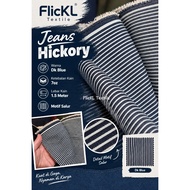 Hickory Fabric Hickory Stripe Denim Hickori Jeans Stripes