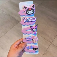 PB 072 (70PC = 1KG) 5IN1 SANRIO HAIR CLIPS KUROMI MELODY KIRBY HAIR ACCESSORIES FASHION CLIPS
