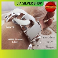 Ready Stock | 925 纯银 男款手链 | Original 925 Silver Bracelet Bangle 900 TP For Men | Gelang Tangan Lelaki Perak 925