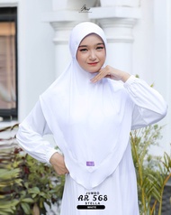 HIJAB ARRAFI AR 568 JUMBO. HIJAB JUMBO TALI. HIJAB INSTAN TALI. KERUDUNG ARRAFI 2024