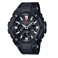 Casio G-Shock G-Steel Cloth / Tough Leather Band Men Watch GST-S130BC-1A