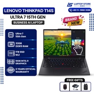 Lenovo New ThinkPad T14s Gen 6 Ultra 7 15th Gen Ai Laptop 14" Touchscreen 32GB RAM 7400Mhz 1TB SSD 3