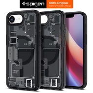 SPIGEN Case for iPhone 16e [Ultra Hybrid MagFit Zero One] Dual Layer Case with Embedded Magnet for a