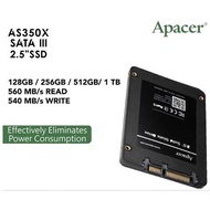 APACER AS350X SATA III 2.5" SSD ( 256GB / 512GB / 1TB / 2TB )