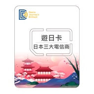 【DJB】桃苗選品—日本ESIM 遊日卡 9天 (每日1GB高速) 虛擬網卡