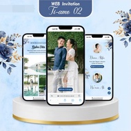 DIGITAL WEDDING INVITATION ONLINE WEBSITE KANGEN THEME TI-AMO 02