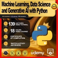 [Video Course] Machine Learning, Data Science and Generative AI with Python