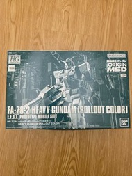 PB HG GTO 重裝高達 ( 最初期型生產配色 ) 模型 FA-78-2 Heavy Gundam [ Rollout Color ]