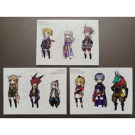 Alliance Alive [Paper Doll] Complete Set Collectible Condition