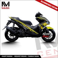 Aerox 155 Decal Sticker Aerox 155 Decal Sticker Aerox Full Body Striping Aerox Ygregfx Decal