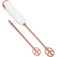 Small Electric Mixer Stirrer Handheld Drink Blender 2xaa Battery Extendable Design