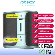 [SG Ready Stocks] Yobekan 2-9L Oxygen Concentrator Oxygen Generator Machine Household Portable KEY202