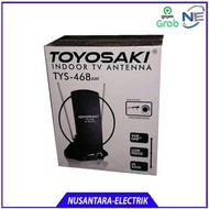 Antena Toyosaki TYS-468AW + Booster Antena TV Indoor Antena Dalam