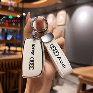 TPU Car Key Case Cover Shell Holder For Audi A5 A6 A8 E-tron A3 A4 B9 Q3 Q5 Q7 S4 S7 TT TTS TFSI 8S 