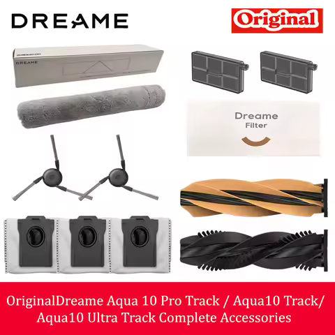 Original Dreame Aqua 10 Pro Track / Aqua10 Track / Aqua10 Ultra Track Accessories Main Brush Filter 