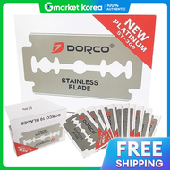 Dorco | 100 ชน QY009971 x1 กลอง ST300 ใบมดโกนสองดาน ฮวาซางโด โดรกโกะ ใบมดโกนสองดาน