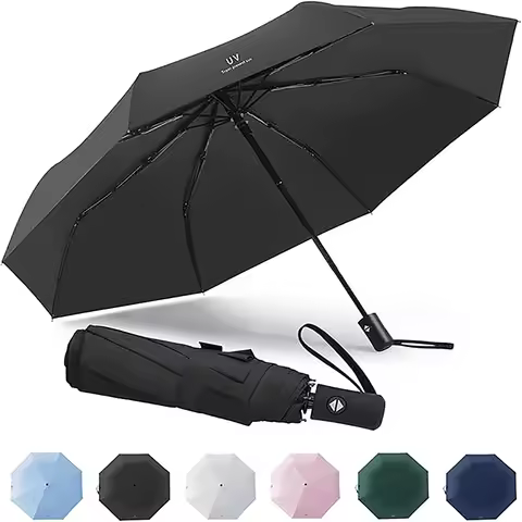 Automatic UV Umbrella Folding Umbrella Advanced Rain and Rain Umbrella Sun Umbrella Sunscreen and UV