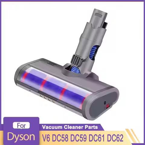 Brush Head For Dyson V6 DC45 DC62 DC74 DC58 DC61 Vacuum Cleaner Floor Soft Sweeper Roller Head Floor