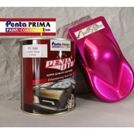 MERAH Penta Oto PC040 Candy Pink PU Paint for Motorcycles and Cars 200ml