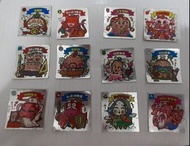 舊仙魔大戰 第3彈 銀貼/膠貼 零食貼紙 80 年代 中古 餅貼 童年回憶