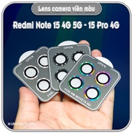 Camera lens stickers for Redmi Note 15 4G 5G - Note 15 Pro 4G 5G - 15 Pro Plus