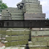 Wholesale Solid Wood Green Retired Bullet Box Field Pine Box Tool Box Ammunition Box Wooden Arrangem