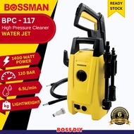 BOSSMAN BPC-117 High Pressure Cleaner Water Jet Sprayer Mesin Cuci Kereta Car Washer