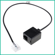 CRE Universal RJ45 To RJ11 Cable Adapter Convert Networking Connection To Telephone RJ11 Female to R