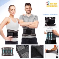 Lumbar Spine Belt Lower Back Support Braces Sport Waist Strap Gym Deadlift Heavy Lifting Injury Scol