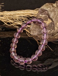 一圖一物 紫阿賽斯特萊 9.7mm 水晶手鍊 ( Azeztulite 9.7mm Bracelet ) ( HKA9102 )