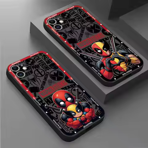 Marvel Deadpool Wolverine Case for Samsung Galaxy S23 Ultra S9 S10 Plus S24 Plus S22 S20 FE S21 Note