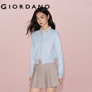 GIORDANO WOMEN Embroidery round neck cardigan 12355603