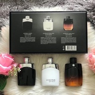 Montblanc mb Legend by Mont Blanc Authentic Miniature Gift Set perfume 30ml x 3 for Men