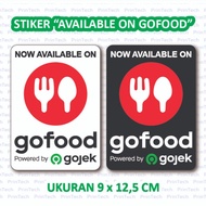 Stiker Available On Gofood / Stiker Vinyl