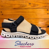 ONLY SIZE 39 SKECHERS GLIDE STEP SANDAL NEW FLOW 164059 BLACK SKECHERS SANDALS Wanita SANDALS TALI C