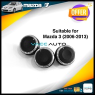 Mazda 3 2006-2013 Aircond Control Knob Black Replacement Type Trim Vacc Auto Car Accessories