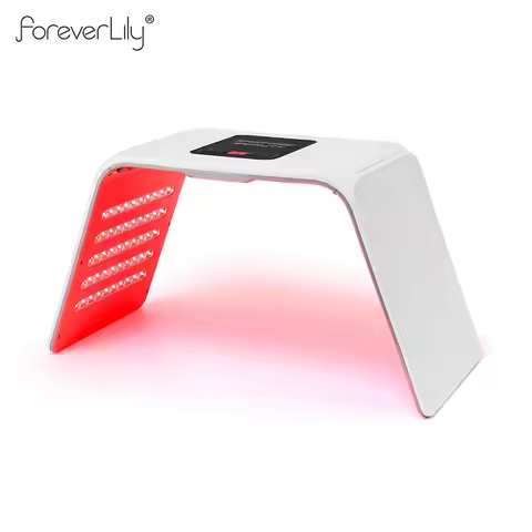 7 Colors LED Photon Machine Foldable Skin Care Equipment Skin Rejuvenation Light Facial Body Beauty 