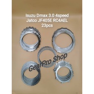 ISUZU DMAX 3.0 4SPEED JR405E RC4AEL AUTO TRANSMISSION GEARBOX OVERHAUL STEEL PLATE SET