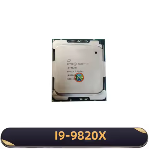 Intel Core I9-9820X CPU 14 Nm 10-Cores 20-Threads 3.3GHz 16.5MB 165W LGA2066 for X299 Motherboard