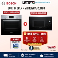 (Combo Set Bosch HBF133BS0A Oven + Bosch BEL554MS0B Microwave) Bosch HBF133BS0A Built-in Oven (Klang