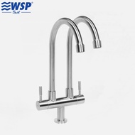 WSP ก๊อกอ่างล้างจาน (สแตนเลส 304) แบบ2คอ รุ่น FTS-905