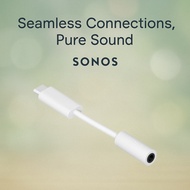 Sonos Line-In Adapter White – Connect External Audio Devices to Era 100 and Era 300 Speakers